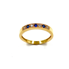 Anel Memoria ouro amarelo 19.25 Kt Zirconias ANL192640.00