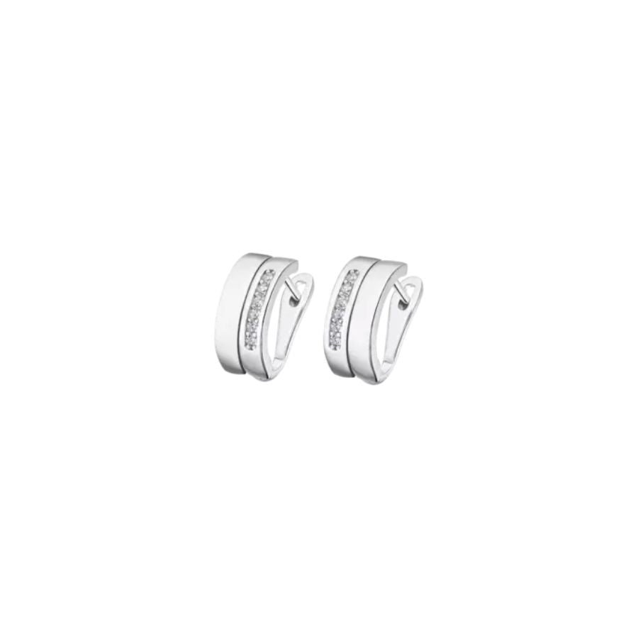 Brincos Zircónias Lotus Silver LP3328-4/1 Mulher Prata