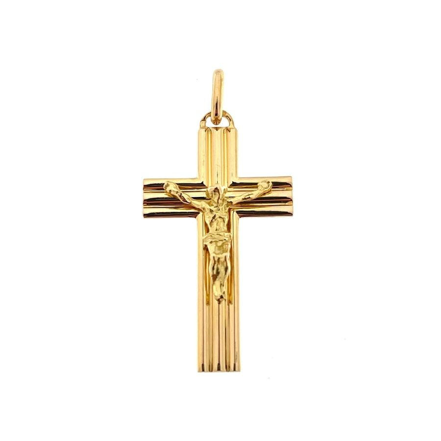 Cruz  com Cristo Ouro Português 19.25Kt  CZ2843