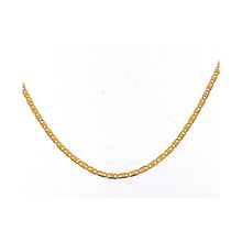 Fio C/Medalha Bicolor  C/Zircónias Ouro 19.25 Kt  COL3008