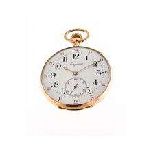 Longines Antique 18 Kt Gold Pocket Watches