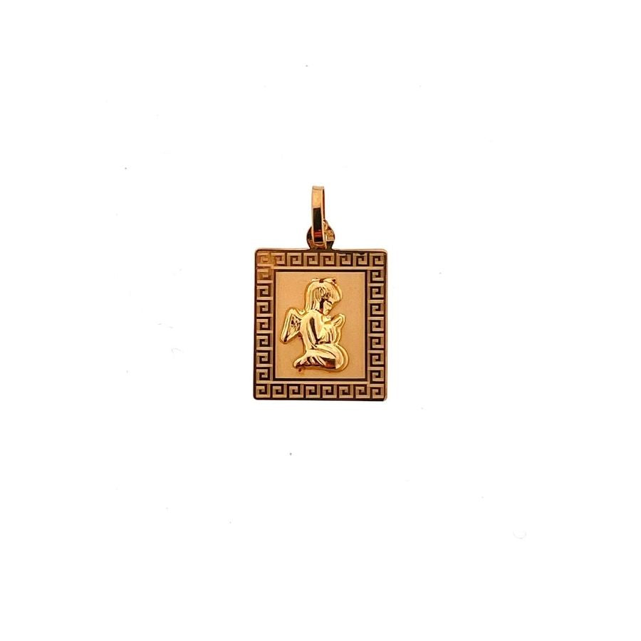 Medalha Anjo Da Guarda Ouro 19.25Kt MD2936