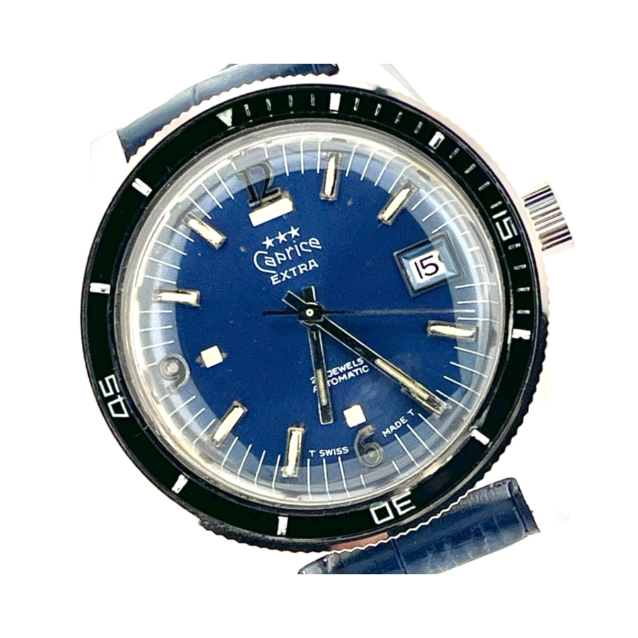 Caprice Extra *** Stainless Steel Vintage Men´s Wristwatch