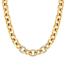 Colar  Nomination Affinity Dourado 028601 012